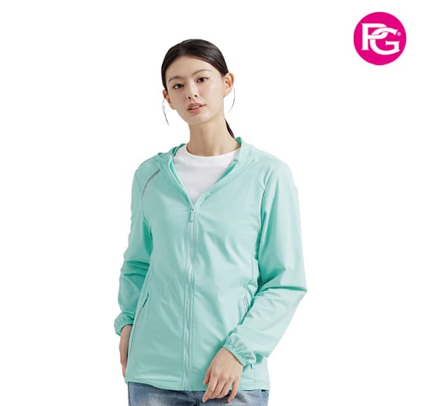 JA-1091 冰絲反光連帽外套